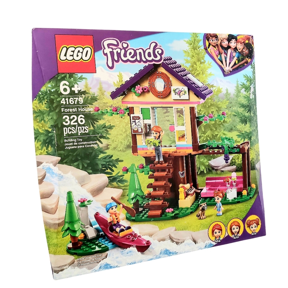 LEGO Friends 41679 Forest House Building Set 326-pcs New Sealed
